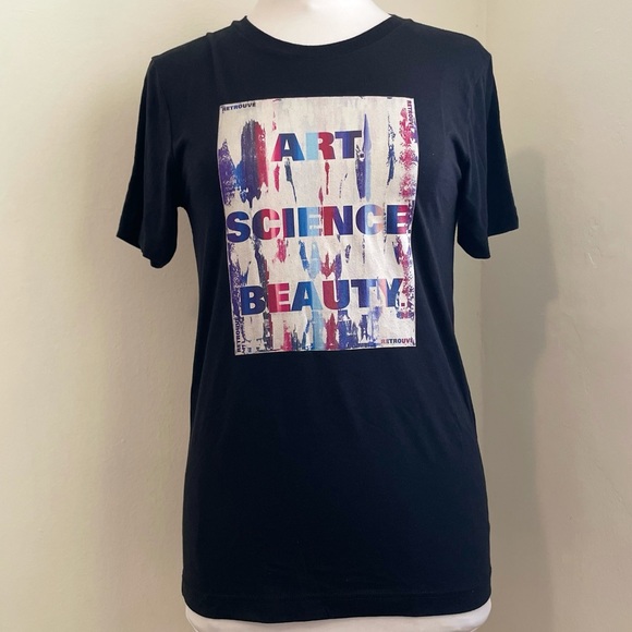 Kelly Styne Art Tops - Kelly Styne Art X Retrouve Art Science Beauty Tee